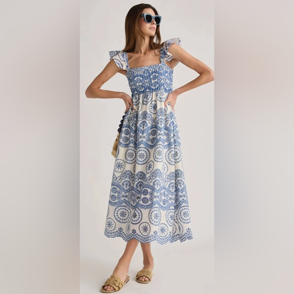 Embroidered Maxi Dress - Picture 2 of 7